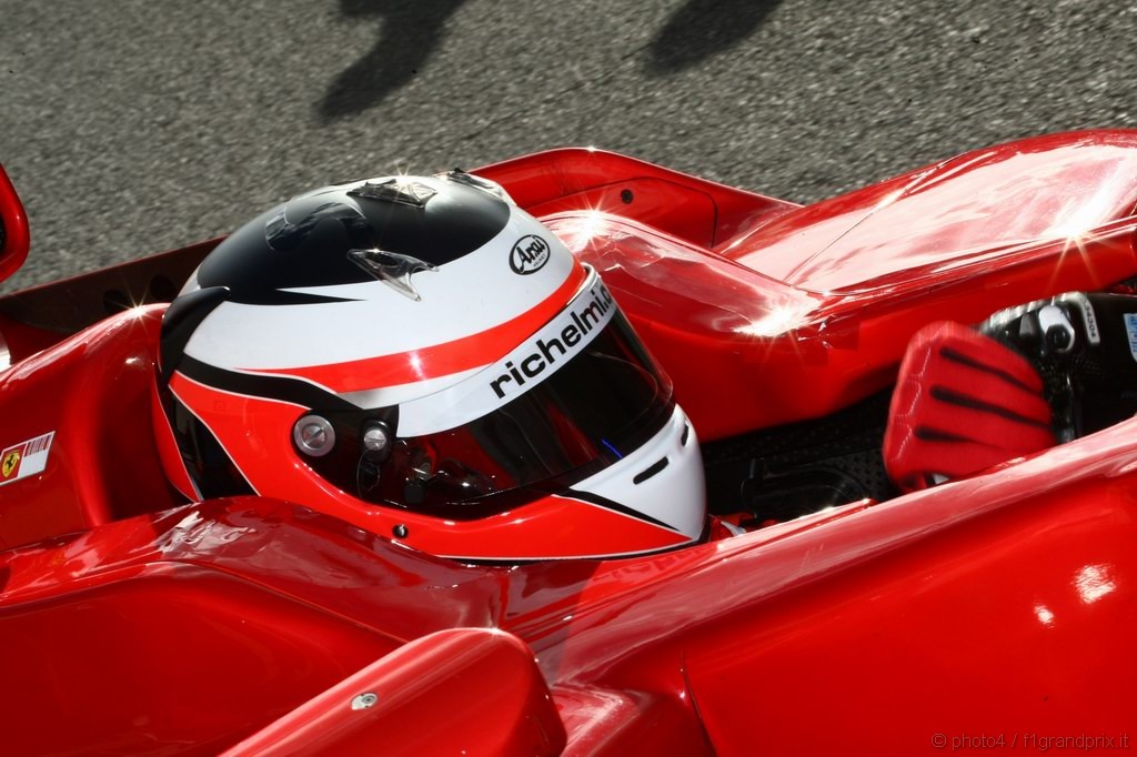 Test Ferrari F2008 Italian F3 Drivers Vallelunga